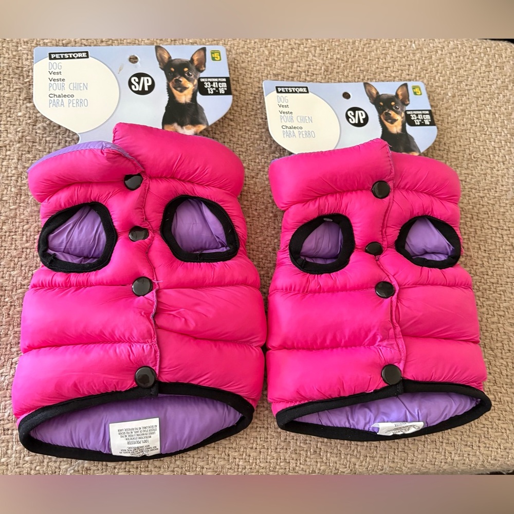 Pink Dog Vest